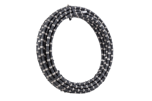 Rubber-Coated Diamond Wires